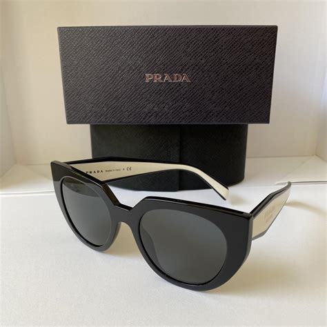 prada eyeglasses white|prada white and black sunglasses.